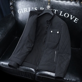 2024立领棉衣绗缝时尚棉充抗皱防水男士外套货号AK042P260，男装棉衣，钱塘6027（原6003）