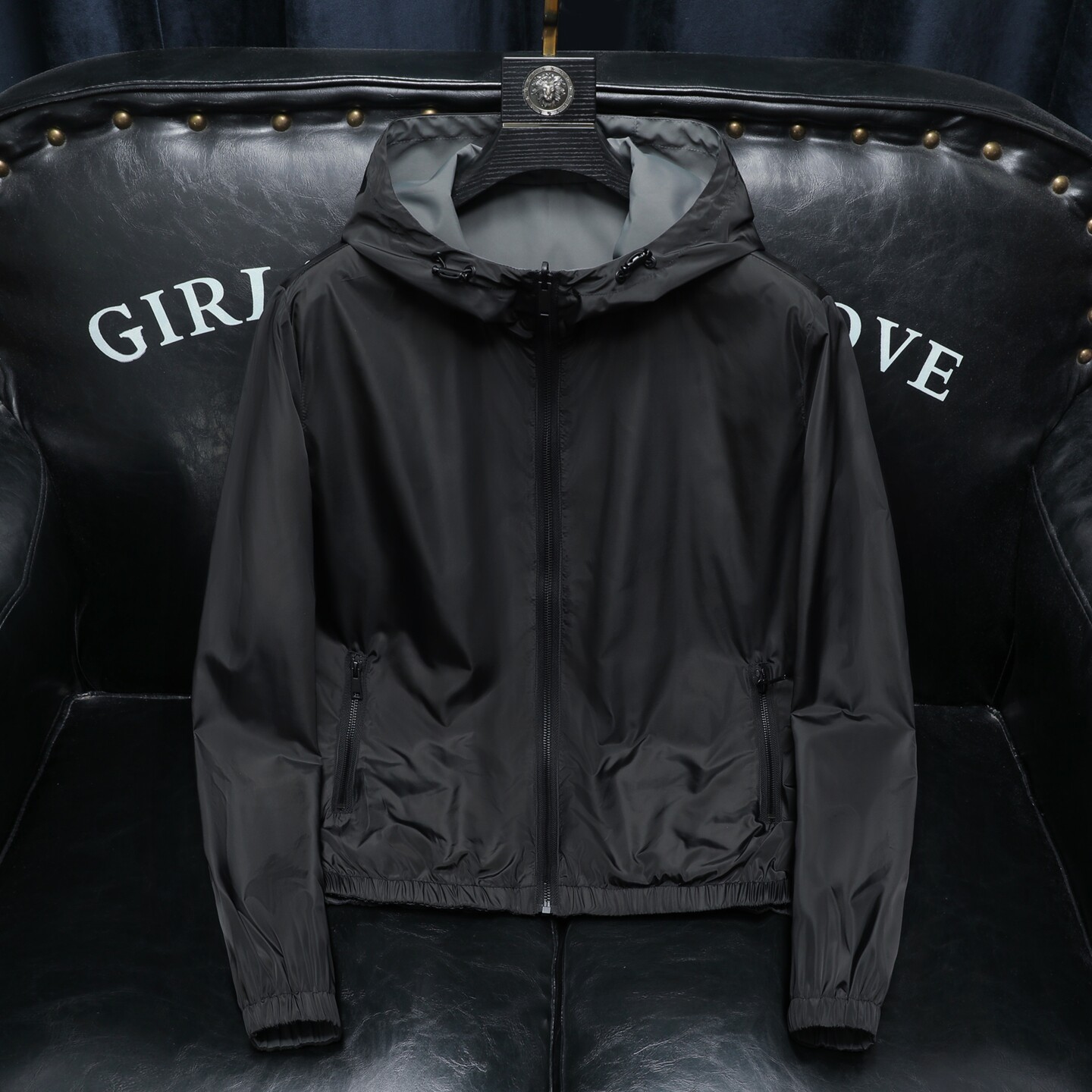 2026春季新款男士连帽双面穿夹克货号SZ319P220，男装夹克，钱塘6027（原6003）