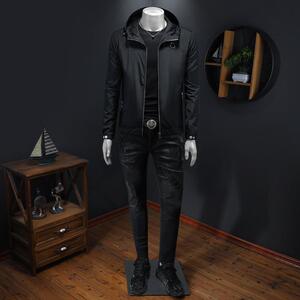 2025春季男士连帽夹克 货号7091 P210图片