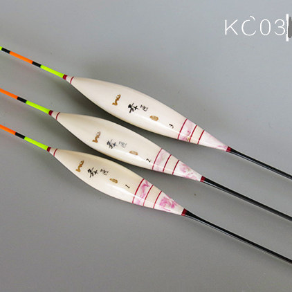 台湾恒基KC-03舞匠系列孔雀羽钓鱼浮漂特作小扁尾大枣核型深水