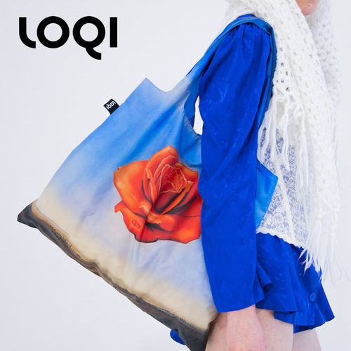 loqi再生环保可折叠大容量购物袋