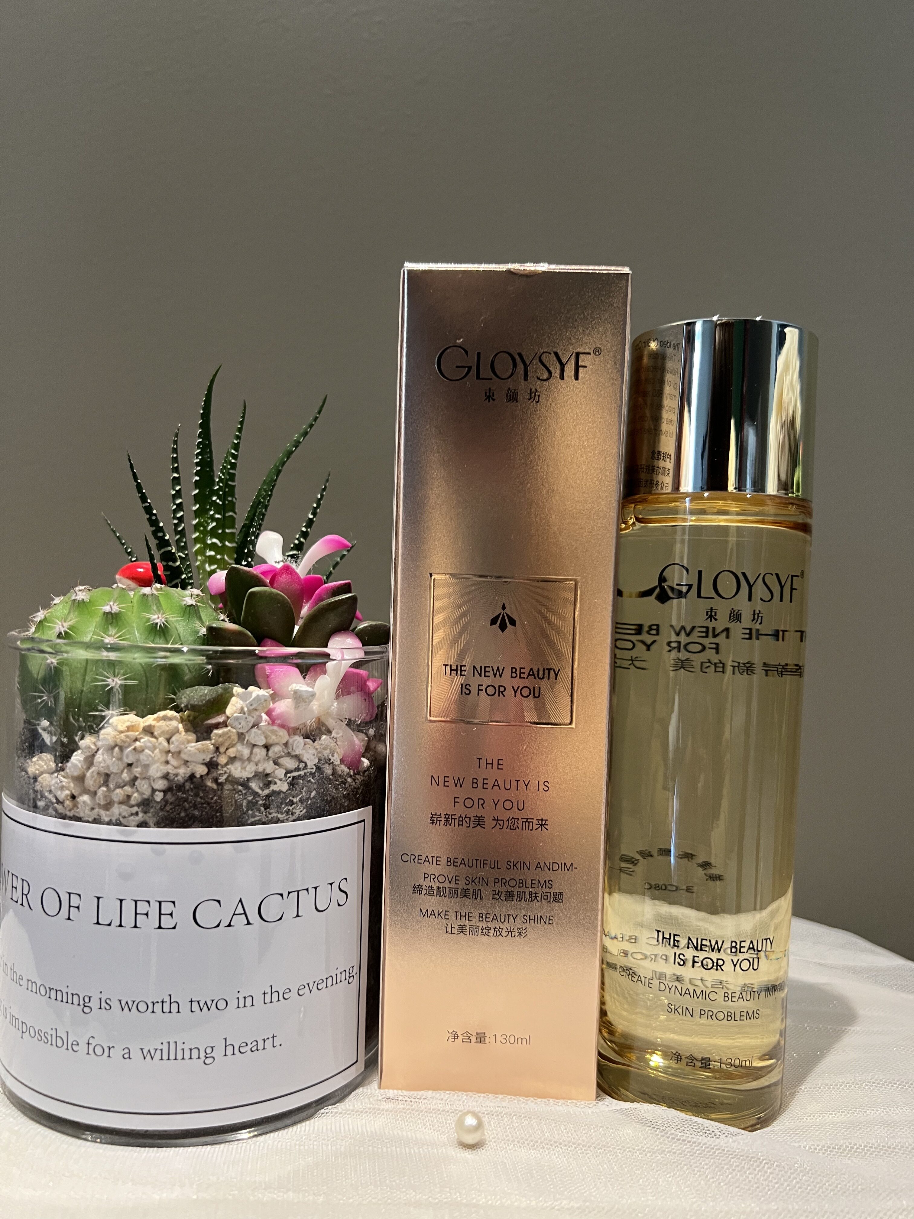 束颜坊调理水美津亮颜调理水130ml 爽肤水美容院a03b原美津调理水