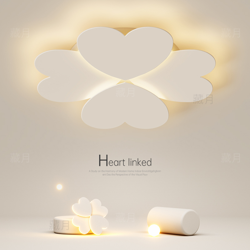 创意led卧室灯简约现代吸顶灯极简客厅灯餐厅书房房间灯中山灯具