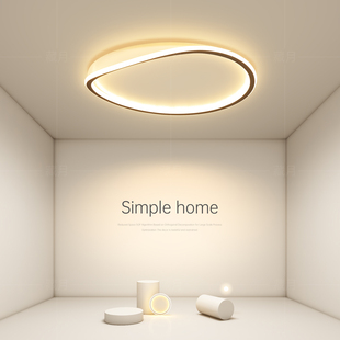 创意卧室主灯2026新款 灯具全光谱led吸顶灯几何餐厅房间灯客厅灯