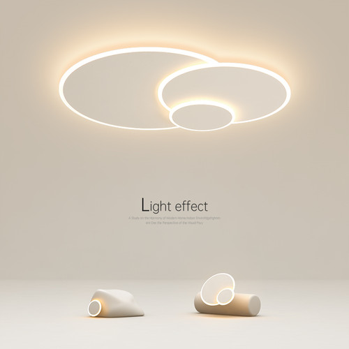 简约现代led主卧室房间客厅灯