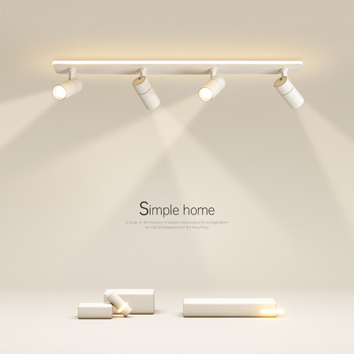 现代简约过道吸顶灯明装射灯