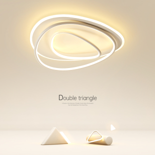 卧室灯简约现代房间灯创意led吸顶灯客厅2026新款 灯具书房餐厅灯