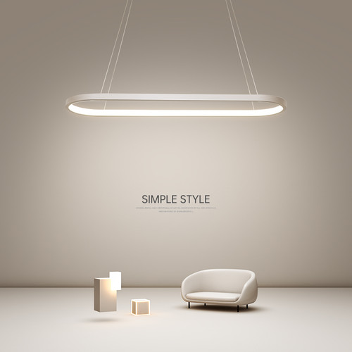 吊灯led现代简约时尚书房餐厅