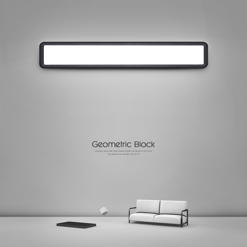 Wall lamp led sofa Backlight a living room modern Simplicity fashion rectangle Study bedroom Corridor lamps and lanternsin the Decoration main material , Lamps , Wall lamp  category - from Buy2taobao.com to provide professional Taobao agent buy service