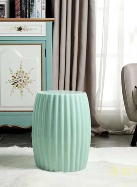 景德镇花鸟家居客厅换鞋凳定制