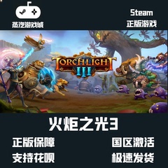 Steam 火炬之光3/ Torchlight III 正版PC 激活码cdKey