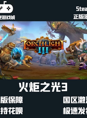 Steam 火炬之光3/ Torchlight III 正版PC 激活码cdKey