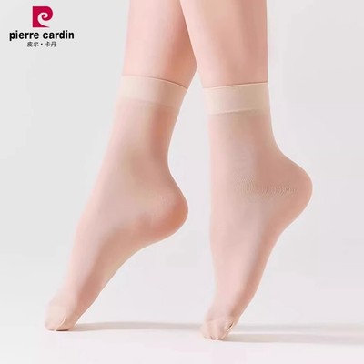 1包6双装超薄7d雪纺丝透明短袜子