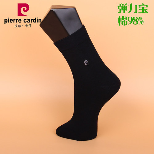 皮尔卡丹尊贵男袜纯棉秋冬厚