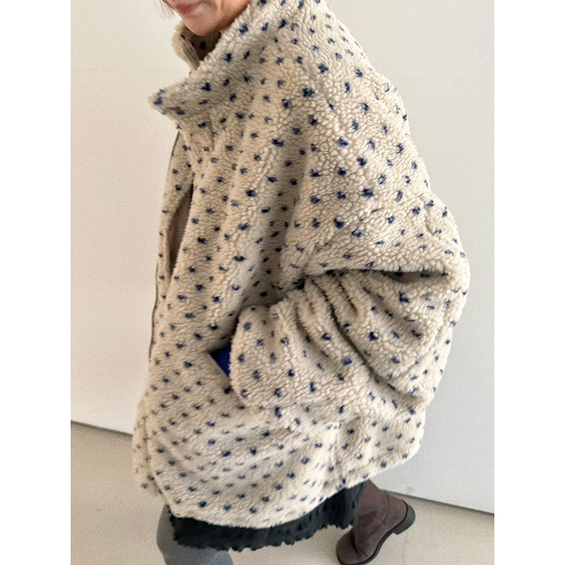 清仓特价 韩国东大门代购2025冬季OLI SEOUL-a摇粒绒 毛绒外套