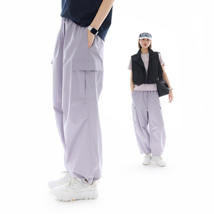 休闲工装 Walk 裤 2025新款 女 CLOUDSPACE 宽松直筒运动长裤 City