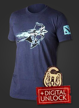 DOTA2游戏短袖 jinx周边T恤 小黑卓尔游侠黑暗游侠 双十一新品