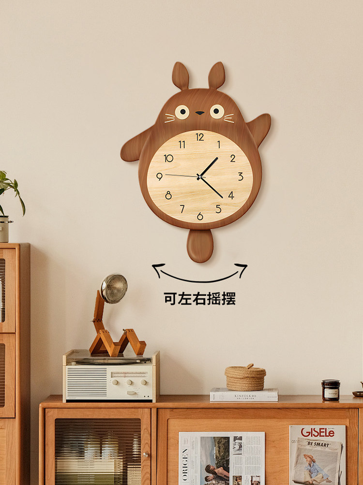 Totoro Wall Clock