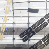 XTS封盒标签贴纸 80箭头贴 适用S30封口标Reno15绿色X300 Matex7