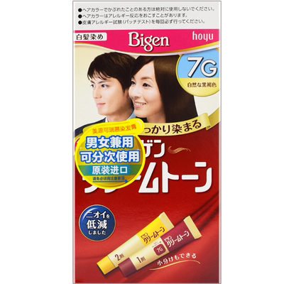 日本进口植物可瑞慕染发膏花果香