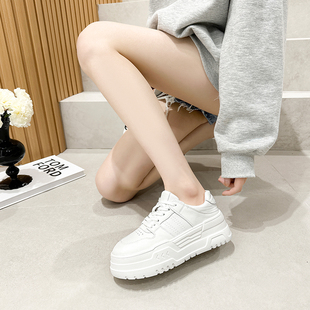 31春季 2025新款 34码 32码 厚底小个子小白鞋 女鞋 爆款 增高轻便 33小码