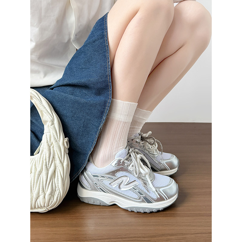 小码老爹鞋女313233厚底内增高34图片