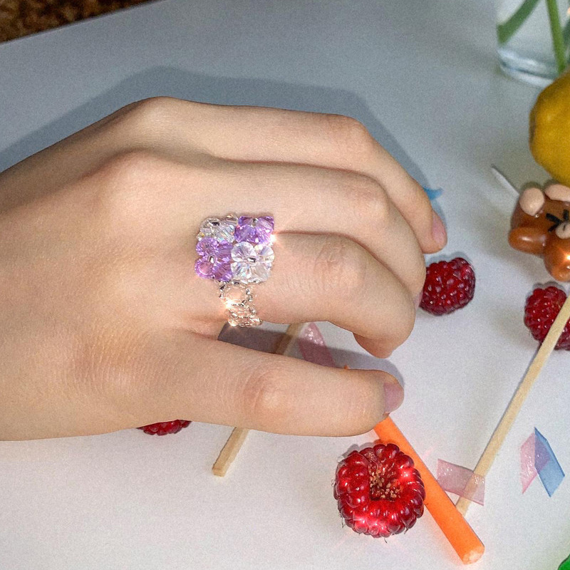 小众手工百搭Monote韩国学生首饰