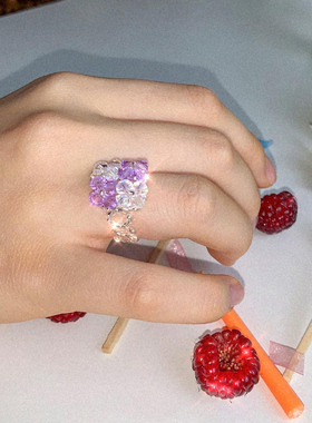 Monote韩国swingset小众手工学生百搭首饰戒指串珠指环饰品