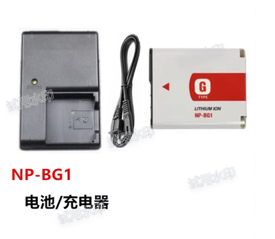 适用ccd索尼DSC-WX10 W270 W275 W290 W300相机NP-BG1电池+充电器