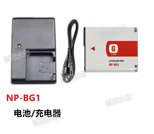 适用ccd索尼DSC-W200 W210 W220 W230 W240相机NP-BG1电池+充电器