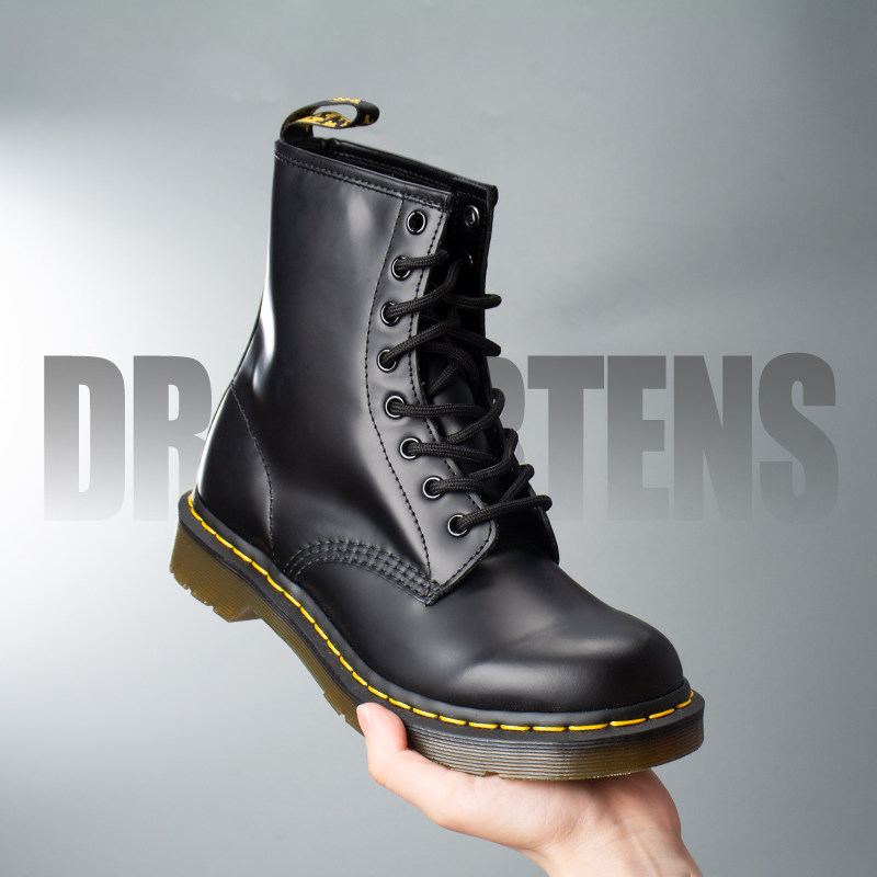 马汀博士1460经典8孔硬皮马丁靴