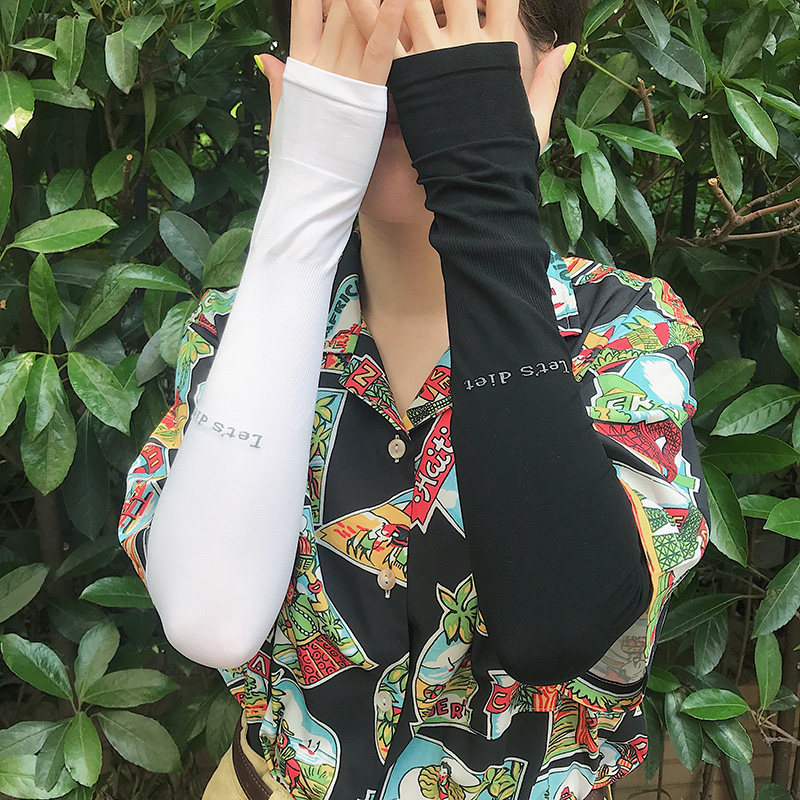 the republic of korea let 's diet let s diet Ice Sleeve Sleeves ventilation summer Light and thin Two pieces 5in the Accessories/Leather belt/Hat/Muffler , Gloves  category - from Buy2taobao.com to provide professional Taobao agent buy service