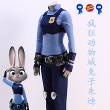疯狂动物城兔子警官朱迪cos衣服动漫儿舞台表演制服cosplay服装女