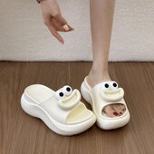 2026新款 卡通厚底EVA拖鞋 学生夏外穿软底居家室内防滑防臭凉拖女