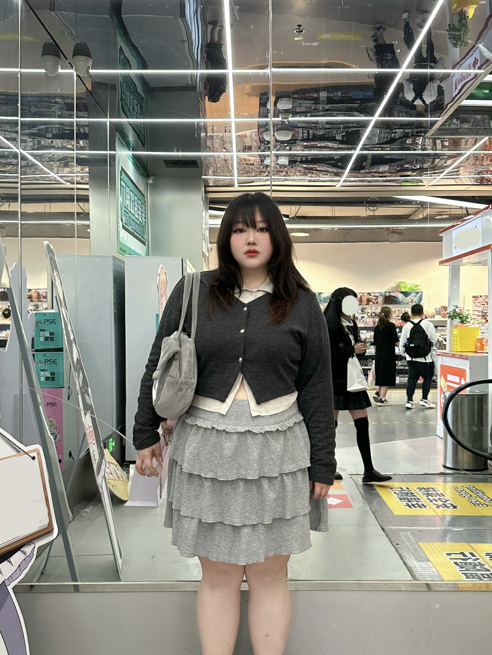 溶解少女2025春新款古早韩系大码定制甜美荷叶边蛋糕裙半身裙