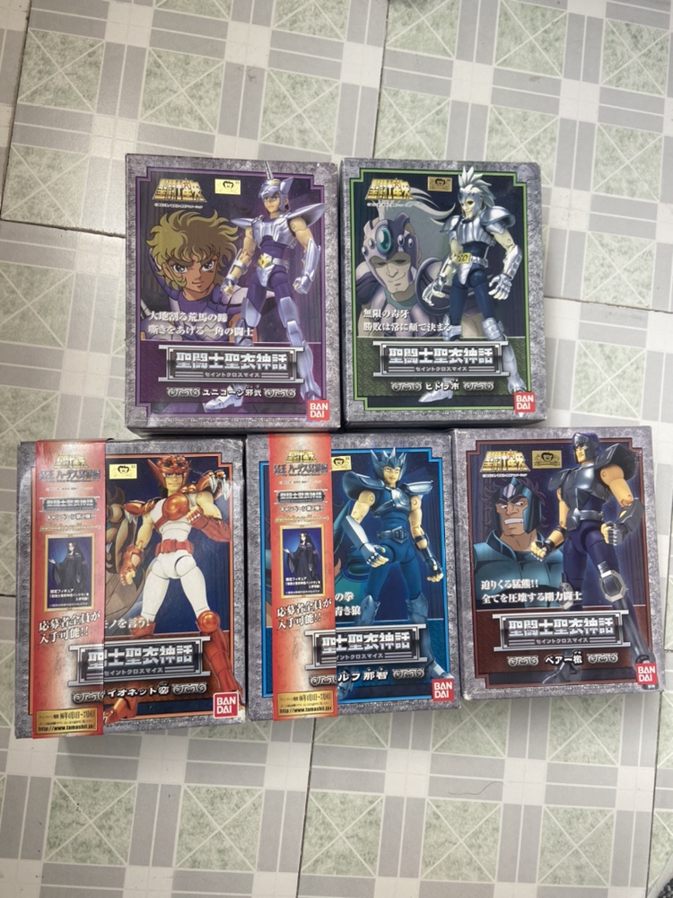 万代圣衣神话日版五小弱