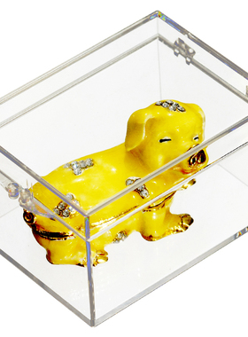 PC透明塑料盒长方形有盖标本展示小盒子实验室收纳整理盒耐摔优惠