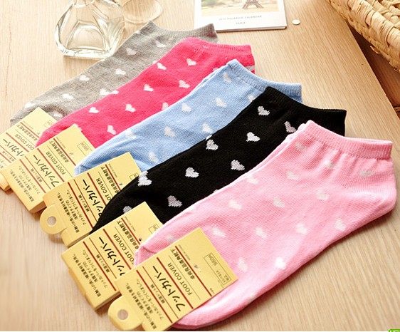满包邮 批发 春夏秋季外贸女士袜子全棉彩色糖果船袜浅口隐形短袜