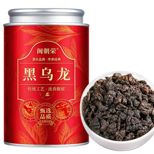 闽朝荣黑乌龙木炭油切技法罐装