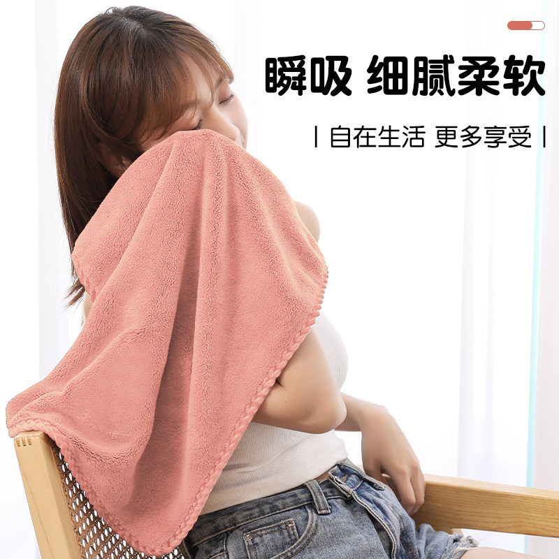 新款干发巾女超强吸水速干擦头发毛巾加厚包头巾长发干发巾不掉毛