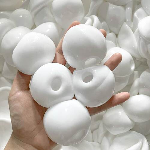 DIY超软白色手作球吵吵球tpr球皮水球减压发泄水球diy玩具