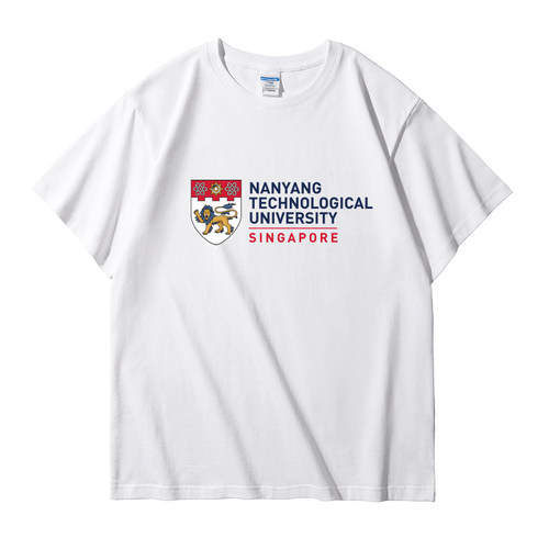 NTU南洋理工大学短袖t恤校服宽松学院风印花文化衫纪念品