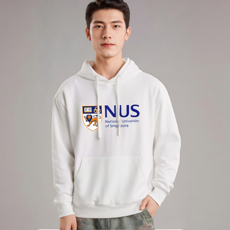 新加坡国立大学连帽卫衣国大NUS连帽衫纪念品Singapore狮城外套