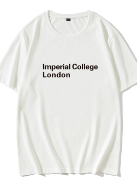 伦敦帝国理工学院大学IMPERIAL COLLEGE LONDON英伦短袖T恤校服男