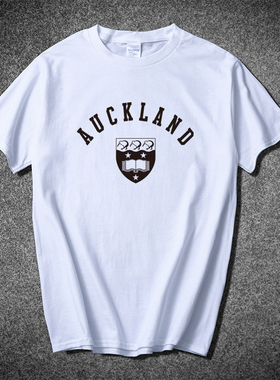 奥克兰大学 圆领T恤The University of Auckland奥大纪念品留学生