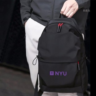 NYU纽约大学周边纪念品New York University学生书包双肩包留念