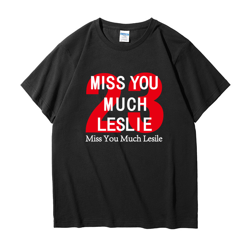 纪念哥哥张国荣23周年T恤短袖Miss You Much Leslie继续宠爱纯棉t