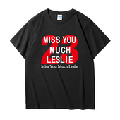 Much You Leslie继续宠爱纯棉t Miss 纪念哥哥张国荣23周年T恤短袖