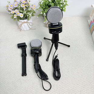 欧美单！不够工时！外贸小话筒电脑麦克风电容麦全民K歌唱歌神器