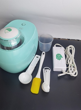 捡漏一款夏季迷你冰淇淋机家用小型自制全自动DIY水果雪糕机